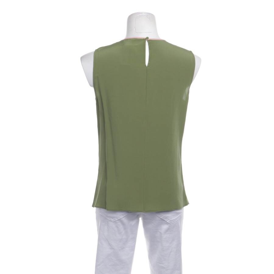 Image 2 of Silk Top S Green in color Green | Vite EnVogue