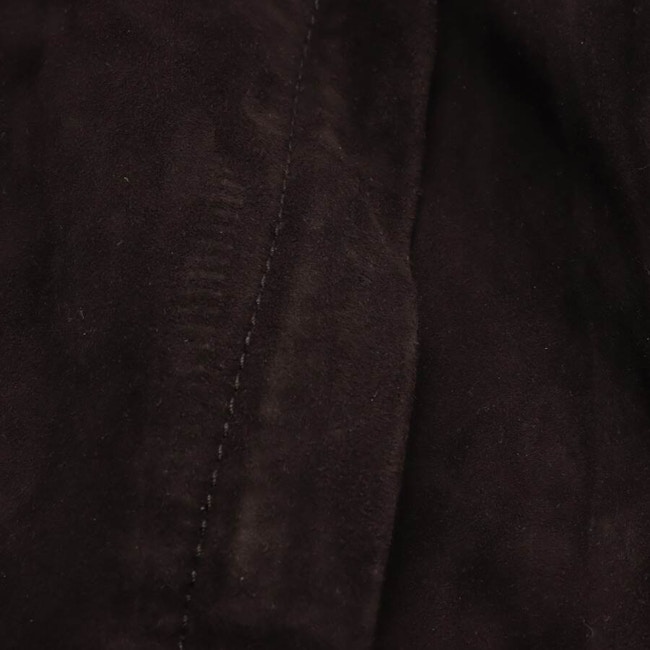 Image 4 of LeatherJacket 34 Dark Brown in color Brown | Vite EnVogue