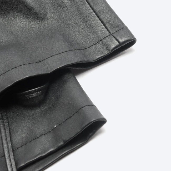 Image 3 of Leather Pants 36 Black in color Black | Vite EnVogue