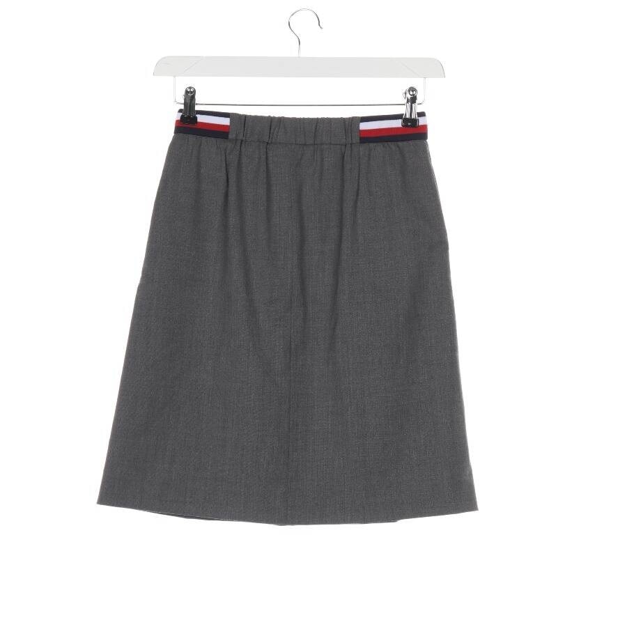 Image 2 of Skirt 34 Light Gray in color Gray | Vite EnVogue