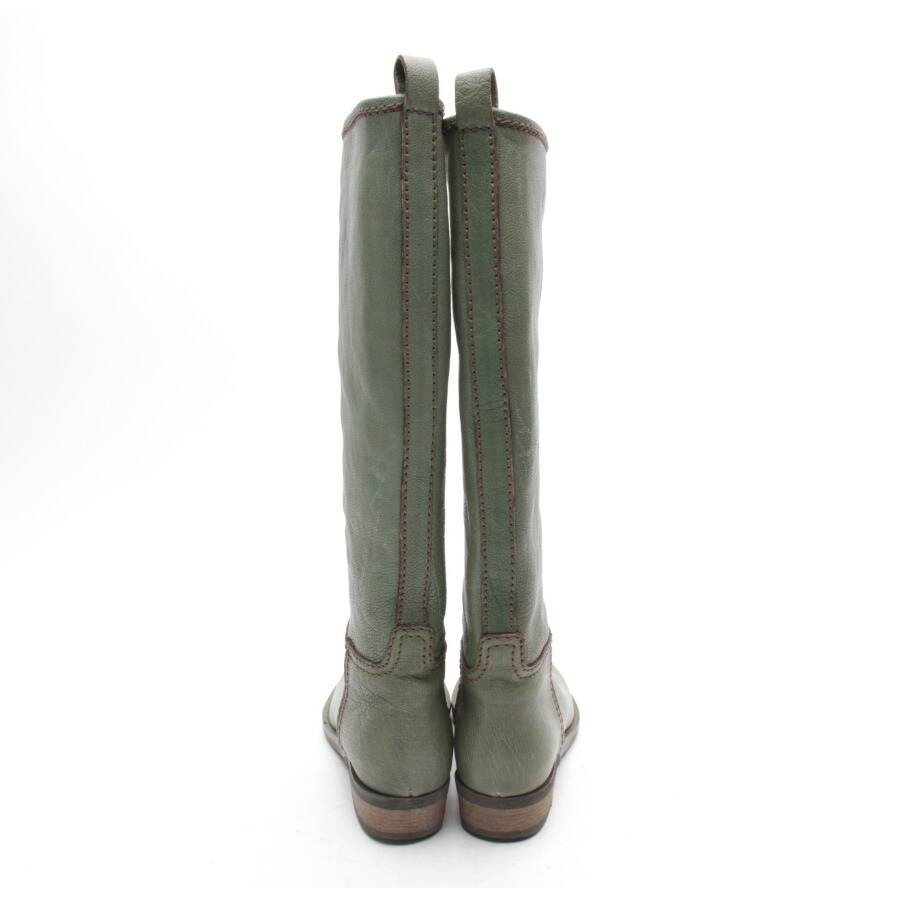 Image 3 of Boots EUR 36 Green in color Green | Vite EnVogue