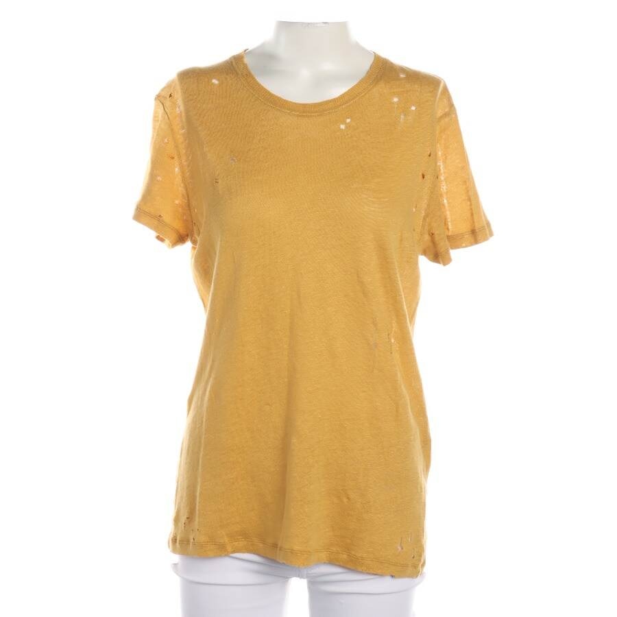 Image 1 of Linen Shirt XS Pastel Yellow in color Yellow | Vite EnVogue