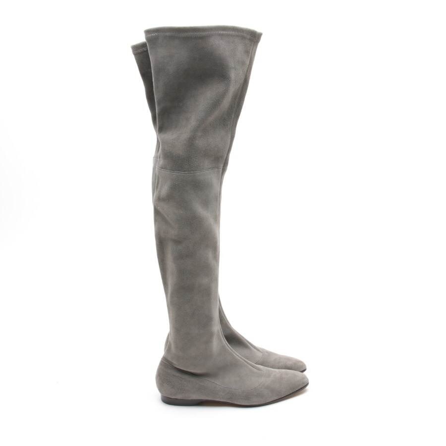 Image 1 of Overknee Boots EUR 36 Gray in color Gray | Vite EnVogue