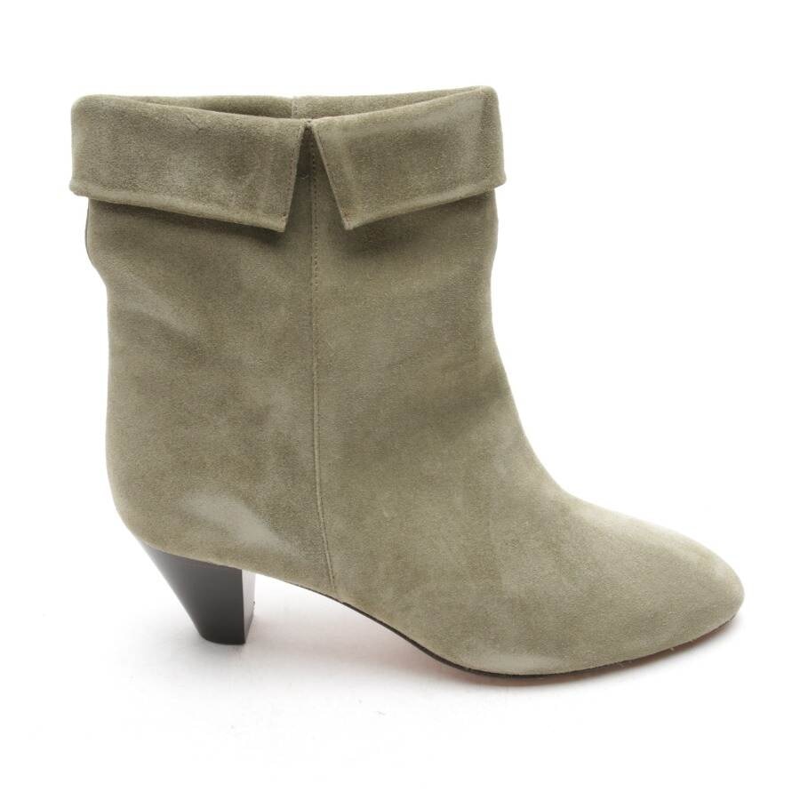 Image 1 of dyna Ankle Boots EUR 37 Olive Green in color Green | Vite EnVogue