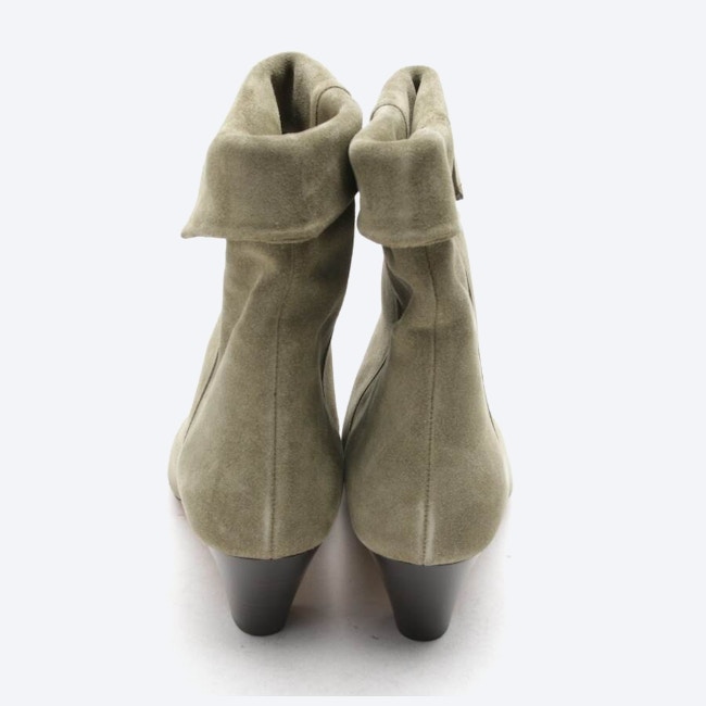Image 3 of dyna Ankle Boots EUR 37 Olive Green in color Green | Vite EnVogue