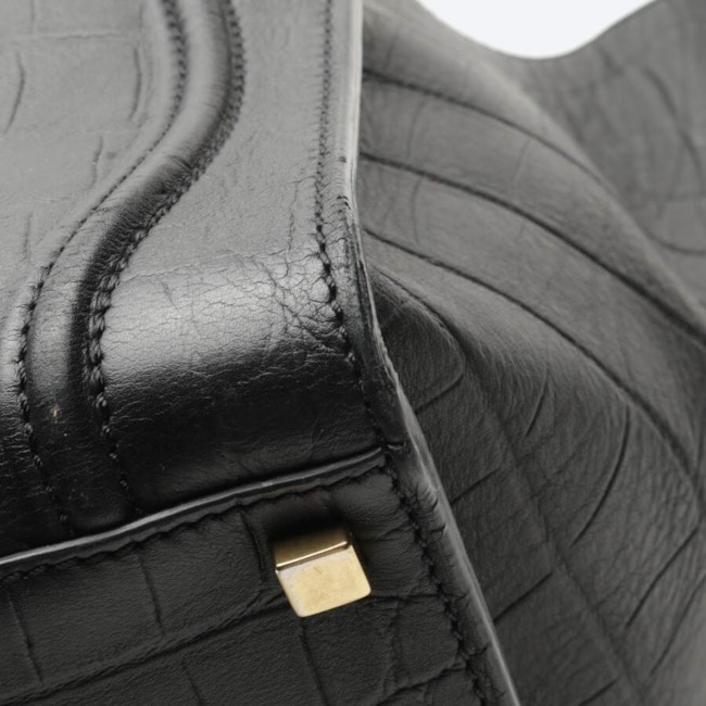 Image 8 of Luggage micro Handbag Black in color Black | Vite EnVogue