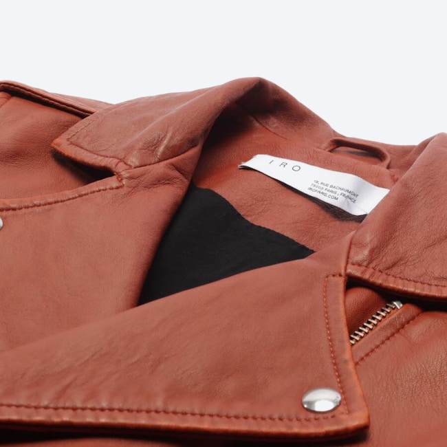 Image 3 of LeatherJacket 36 Rust in color Brown | Vite EnVogue