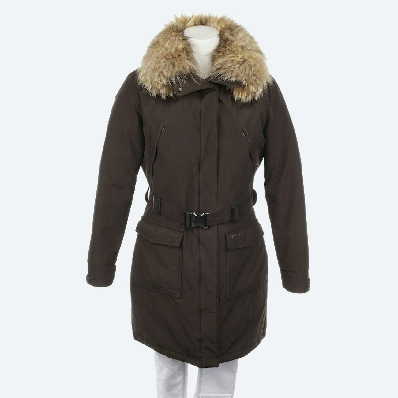 Image 1 of Winter Coat L Brown in color Brown | Vite EnVogue