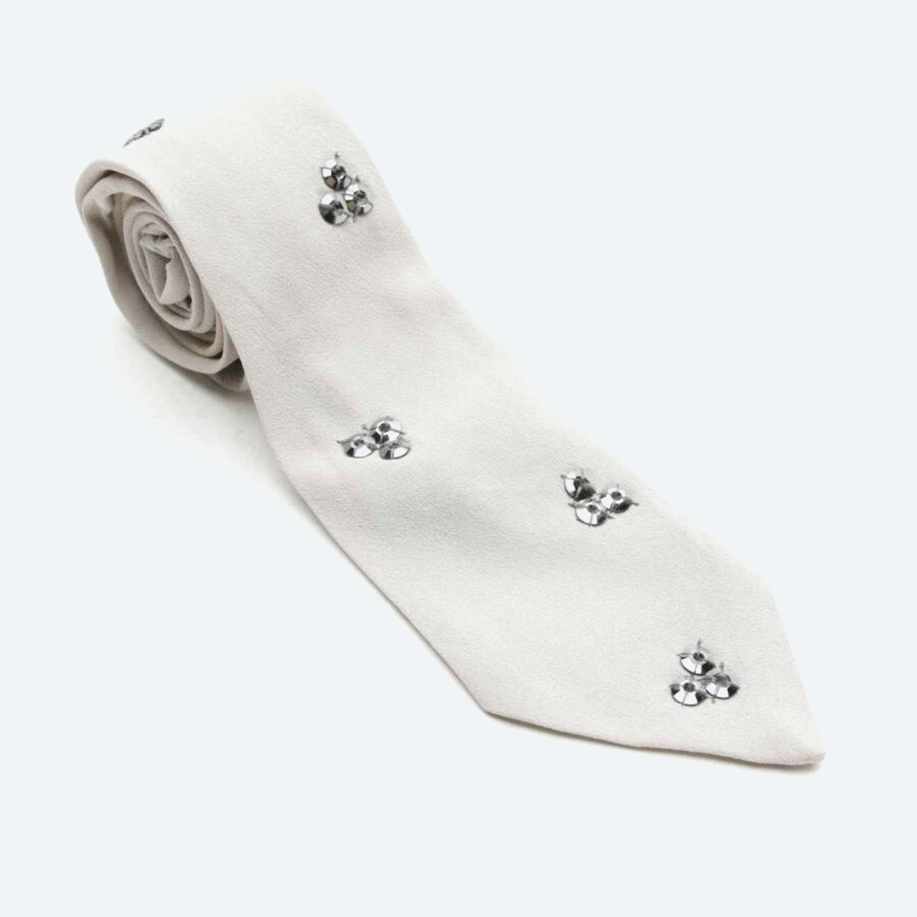 Bild 1 von Krawatte Beige in Farbe Weiß | Vite EnVogue