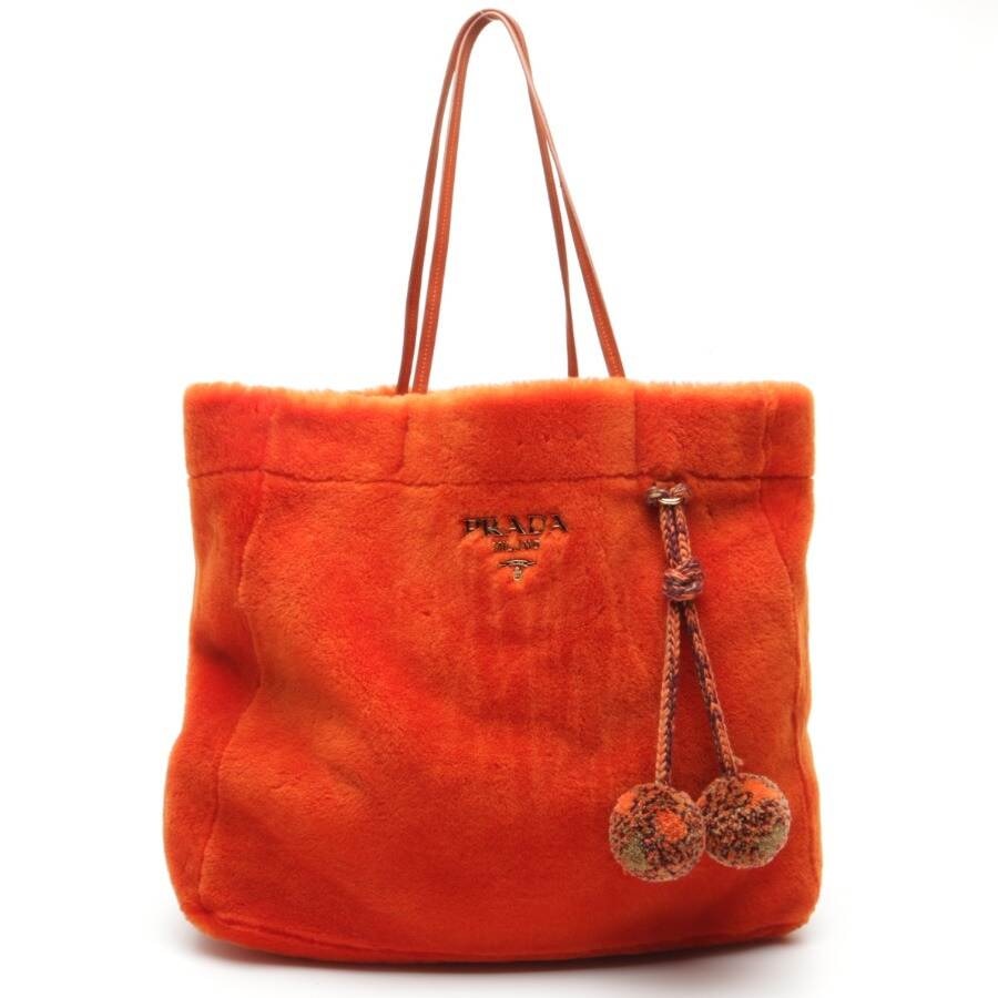 Image 1 of Lammfell Tasche Bag Shoulder Bag Copper in color Brown | Vite EnVogue