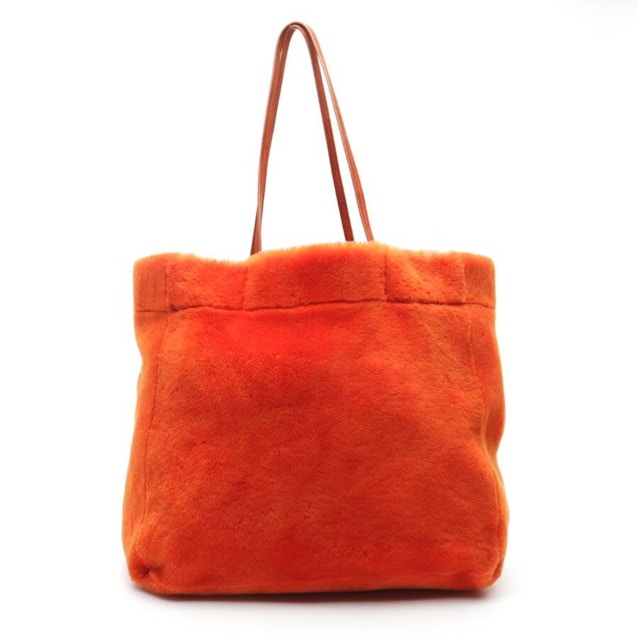 Lammfell Tasche Bag Schultertasche Kupfer | Vite EnVogue