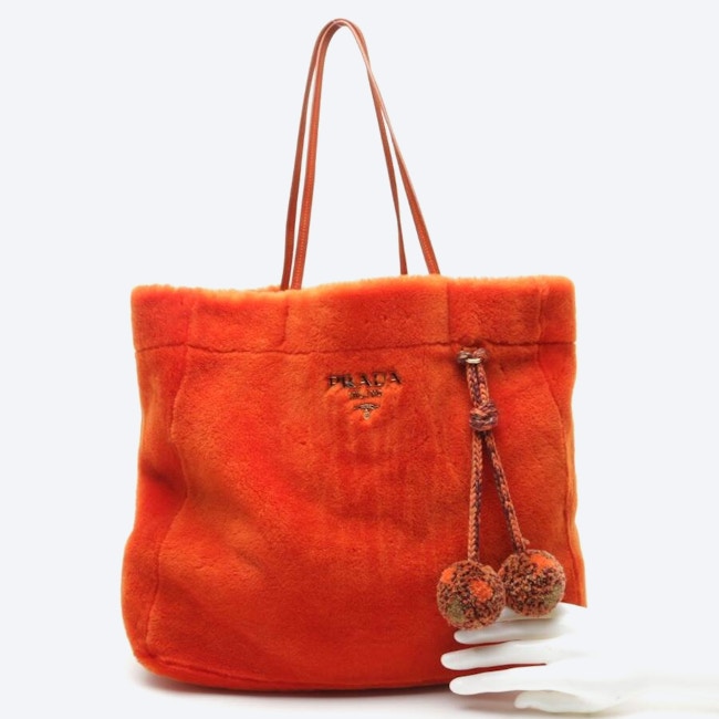 Image 4 of Lammfell Tasche Bag Shoulder Bag Copper in color Brown | Vite EnVogue
