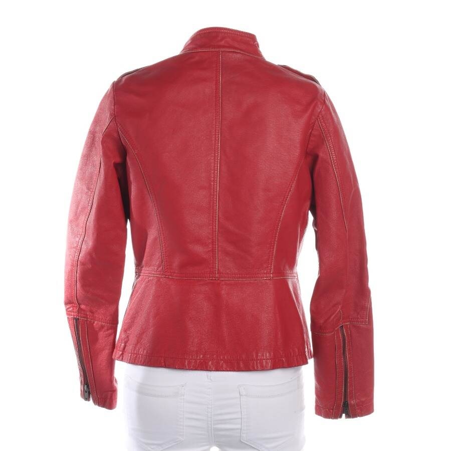 Image 2 of LeatherJacket S Red in color Red | Vite EnVogue