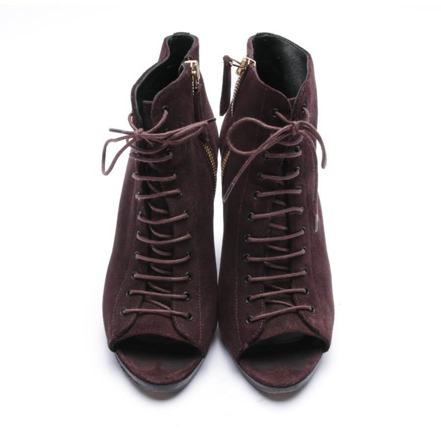 Image 2 of Heeled Sandals EUR 36 Bordeaux in color Red | Vite EnVogue