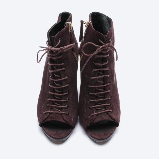 Image 2 of Heeled Sandals EUR 36 Bordeaux in color Red | Vite EnVogue