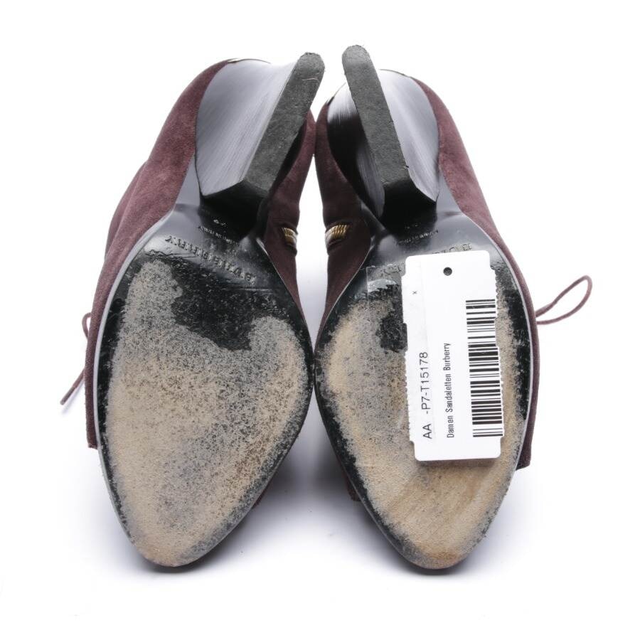 Image 4 of Heeled Sandals EUR 36 Bordeaux in color Red | Vite EnVogue