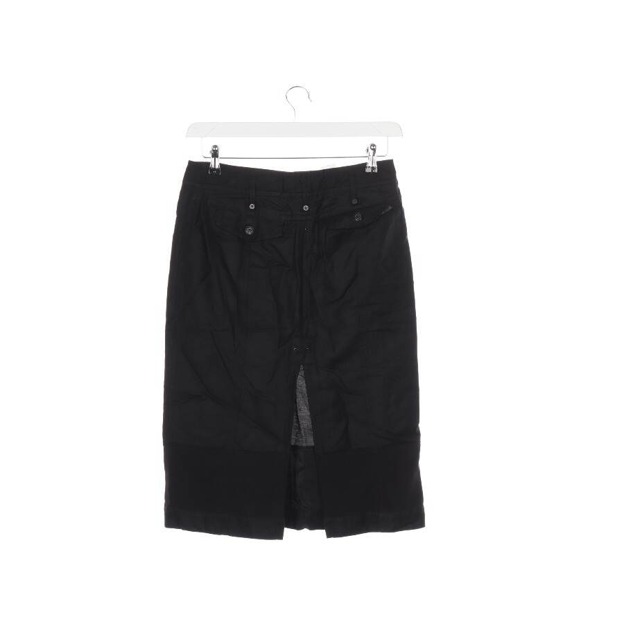 Image 2 of Skirt 38 Black in color Black | Vite EnVogue