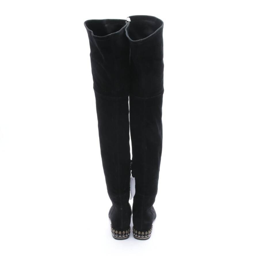 Image 4 of Overknee Boots EUR 37 Black in color Black | Vite EnVogue