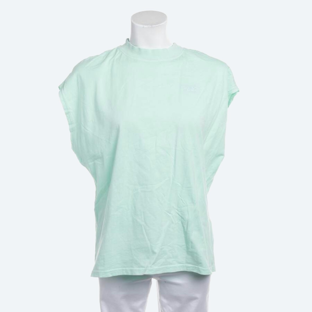 Image 1 of Shirt 34 Light Green in color Green | Vite EnVogue