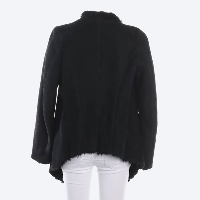 Image 2 of Sheepskin Jacket 38 Black in color Black | Vite EnVogue