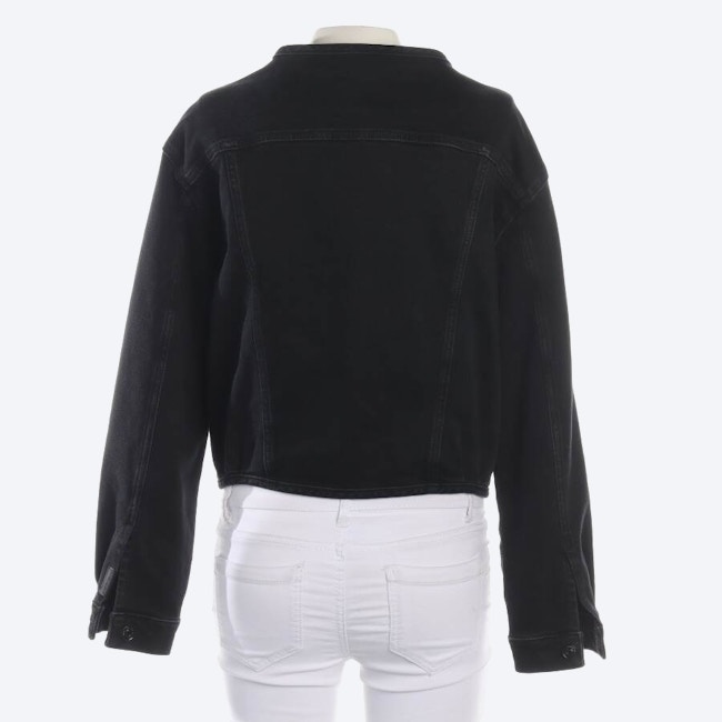 Image 2 of Jeans Jacket S Black in color Black | Vite EnVogue