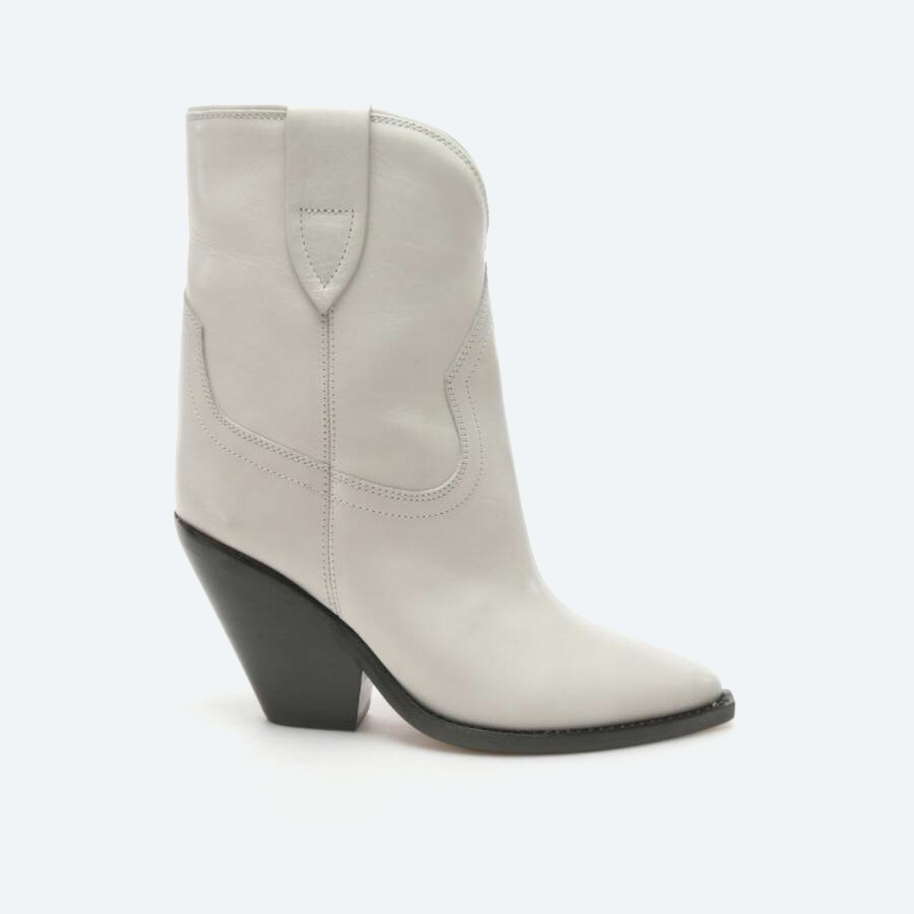 Image 1 of Ankle Boots EUR 37 Light Gray in color Gray | Vite EnVogue