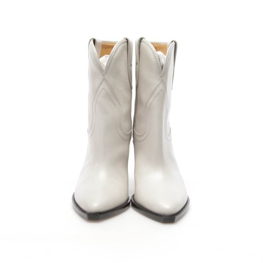Image 2 of Ankle Boots EUR 37 Light Gray in color Gray | Vite EnVogue