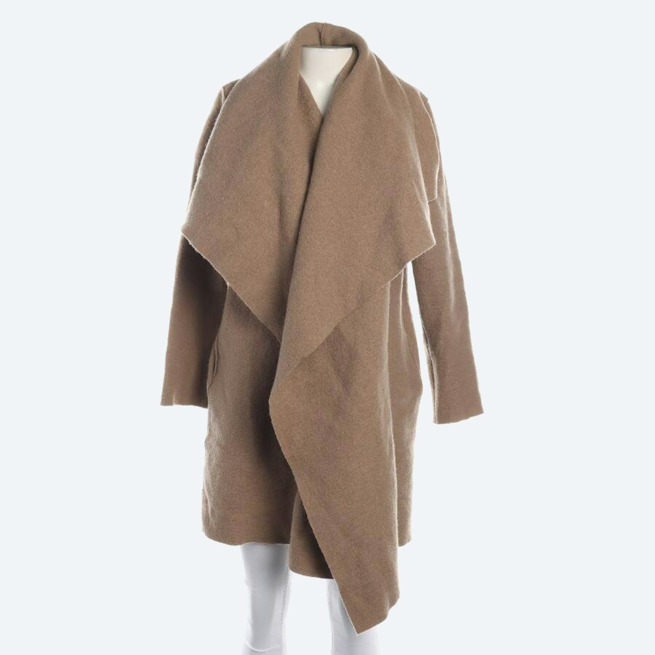 Image 1 of Wool Coat S Camel in color Brown | Vite EnVogue