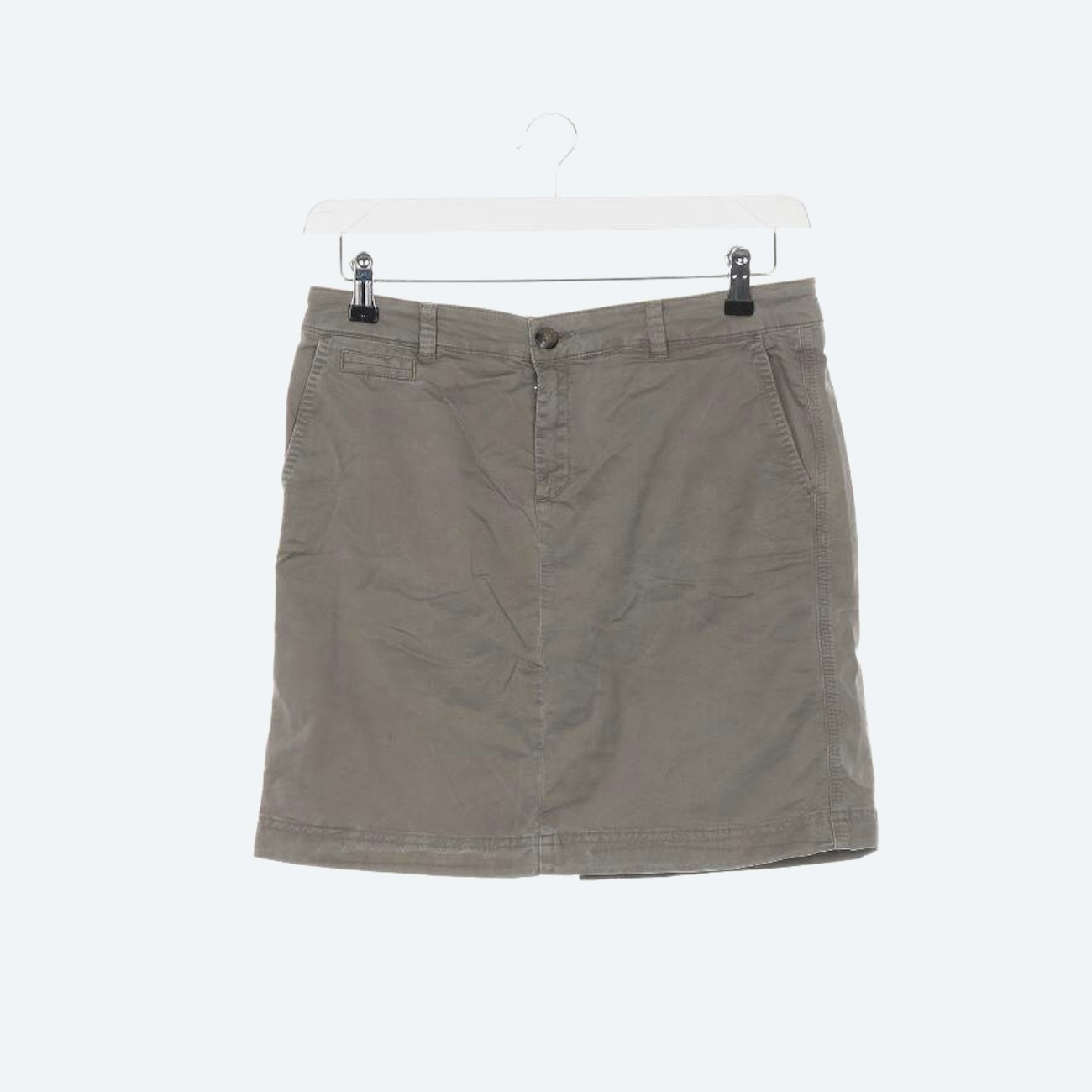 Image 1 of Mini Skirt 38 Gray in color Gray | Vite EnVogue