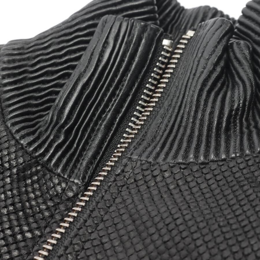 Image 3 of LeatherJacket 46 Black in color Black | Vite EnVogue