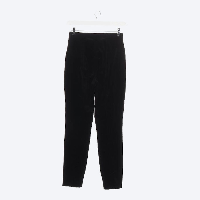 Image 2 of Velvet Pants 34 Black in color Black | Vite EnVogue