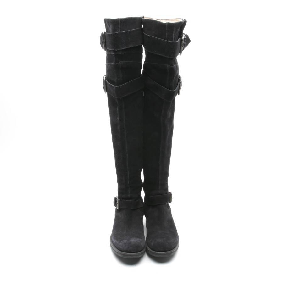 Image 3 of Overknee Boots EUR 39.5 Black in color Black | Vite EnVogue