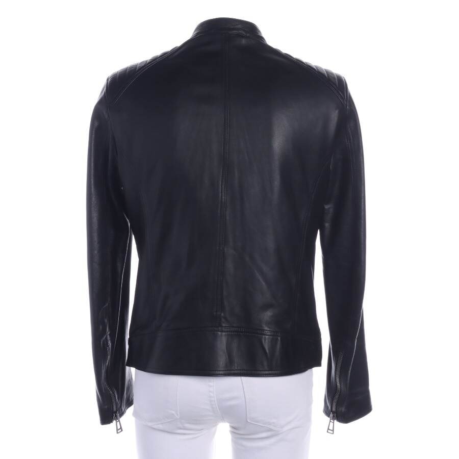 Image 2 of Leather Jacket L Black in color Black | Vite EnVogue