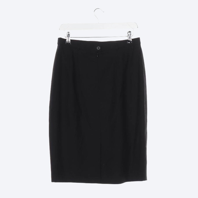 Image 2 of Wool Skirt 40 Black in color Black | Vite EnVogue