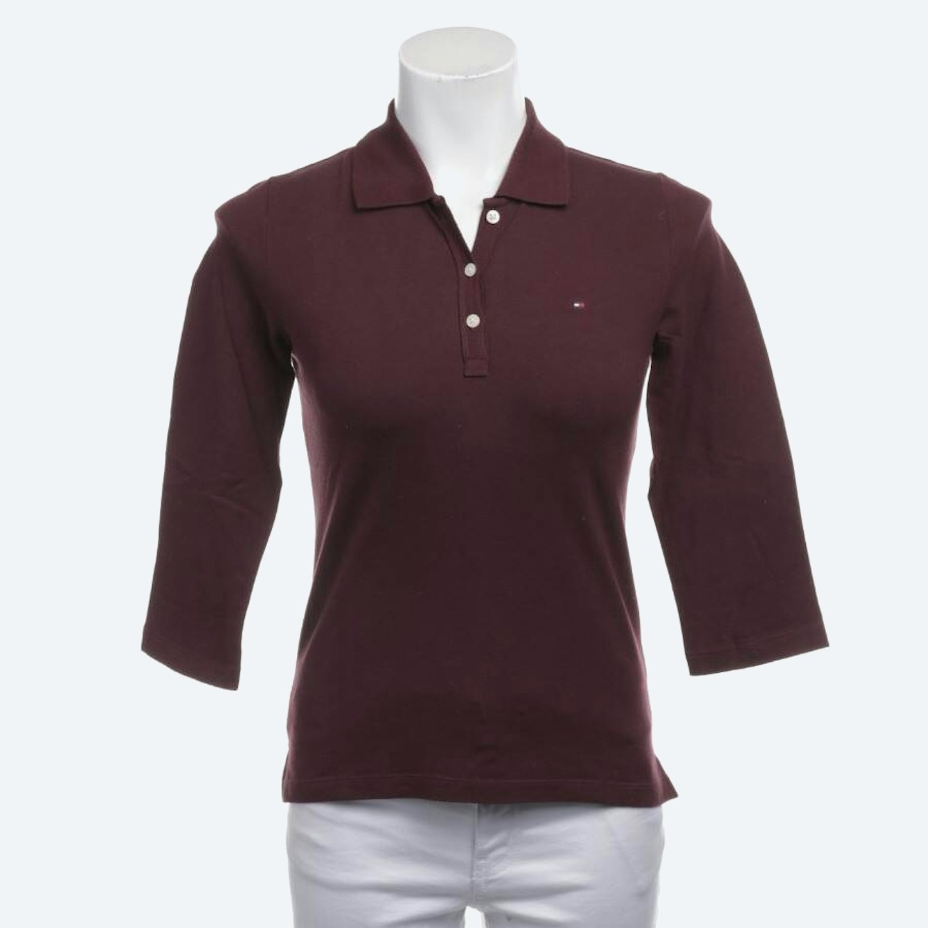 Bild 1 von Polo Shirt S Bordeaux in Farbe Rot | Vite EnVogue