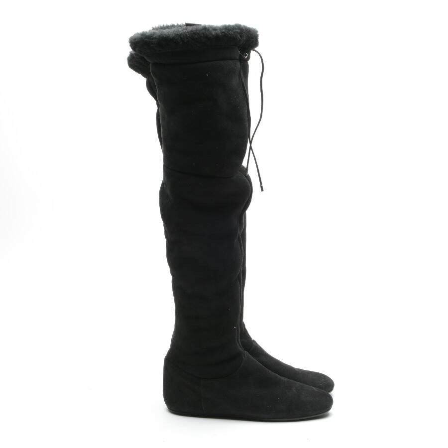 Image 1 of Overknee Boots EUR 41 Black in color Black | Vite EnVogue