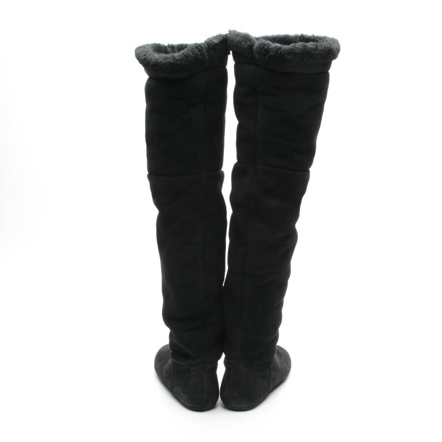 Image 4 of Overknee Boots EUR 41 Black in color Black | Vite EnVogue