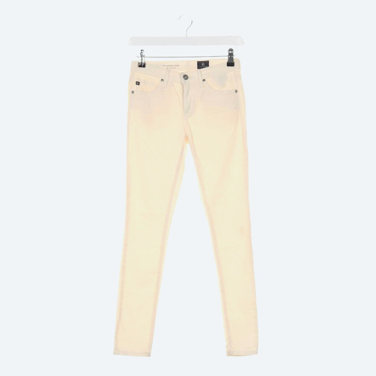 Image 1 of Trousers W24 Cream in color White | Vite EnVogue
