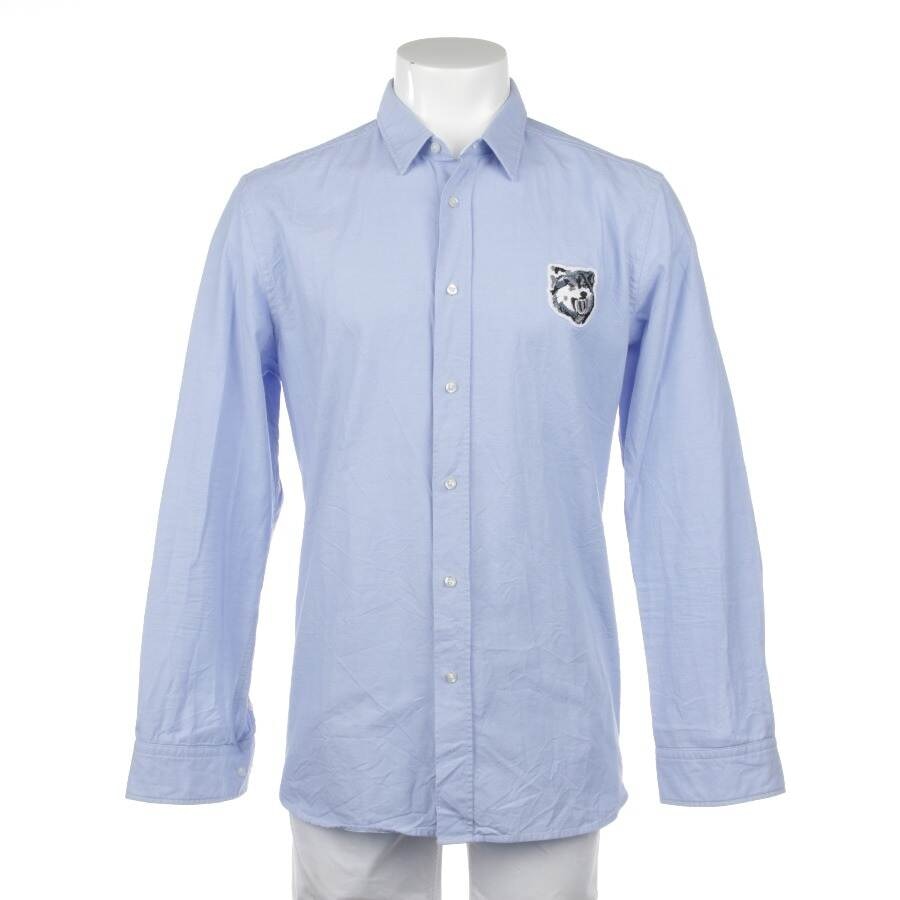 Image 1 of Casual Shirt L Light Blue in color Blue | Vite EnVogue