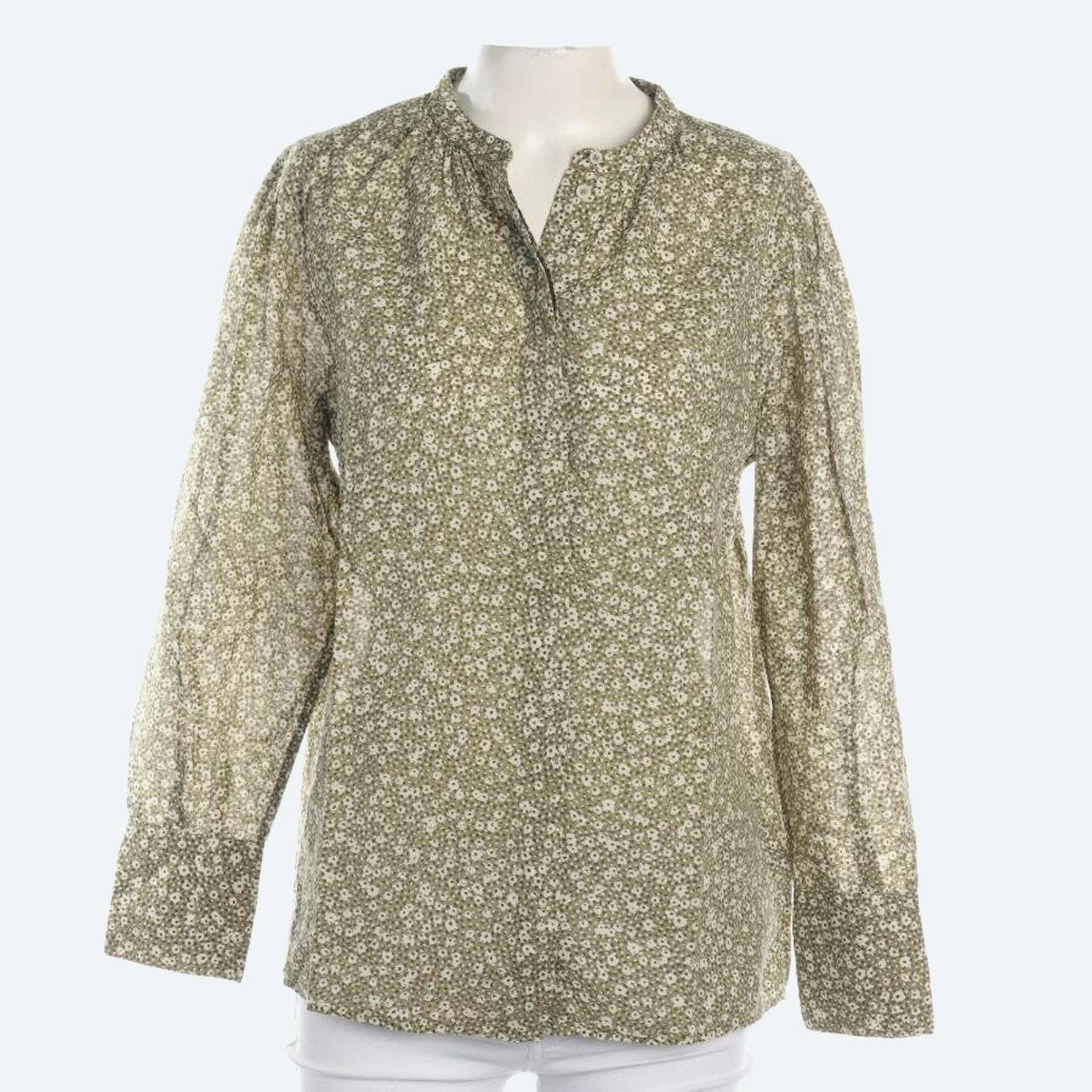 Image 1 of Shirt 36 Green in color Green | Vite EnVogue