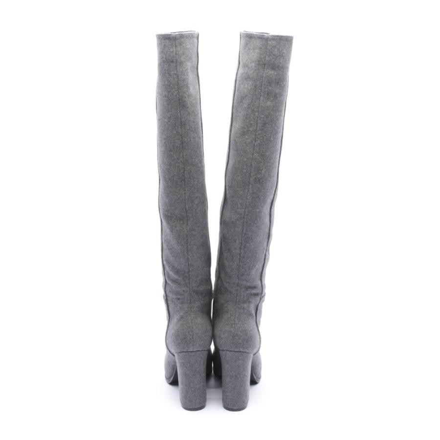 Image 4 of Overknee Boots EUR38 Gray in color Gray | Vite EnVogue