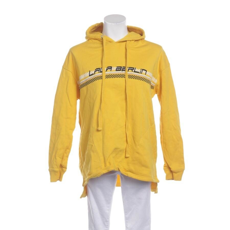 Image 1 of Hooded Sweatshirt XS Yellow in color Yellow | Vite EnVogue
