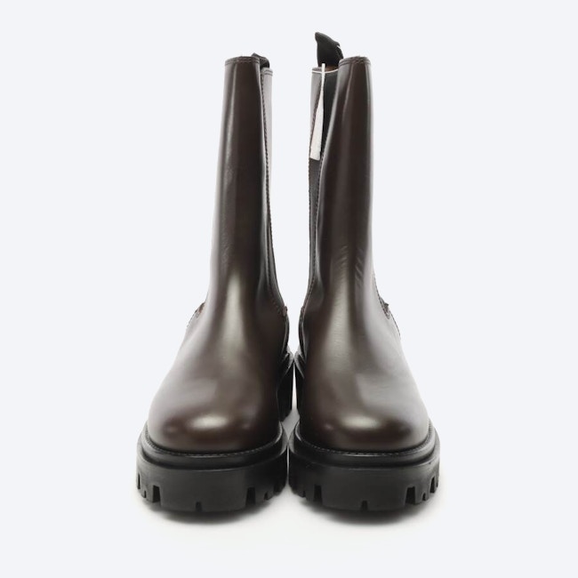 Image 2 of Boots EUR 39 Dark Brown in color Brown | Vite EnVogue