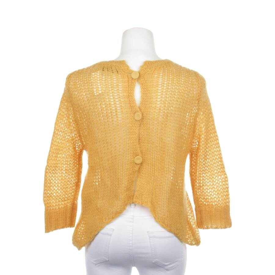Image 2 of Cardigan XS Pastel Yellow in color Yellow | Vite EnVogue