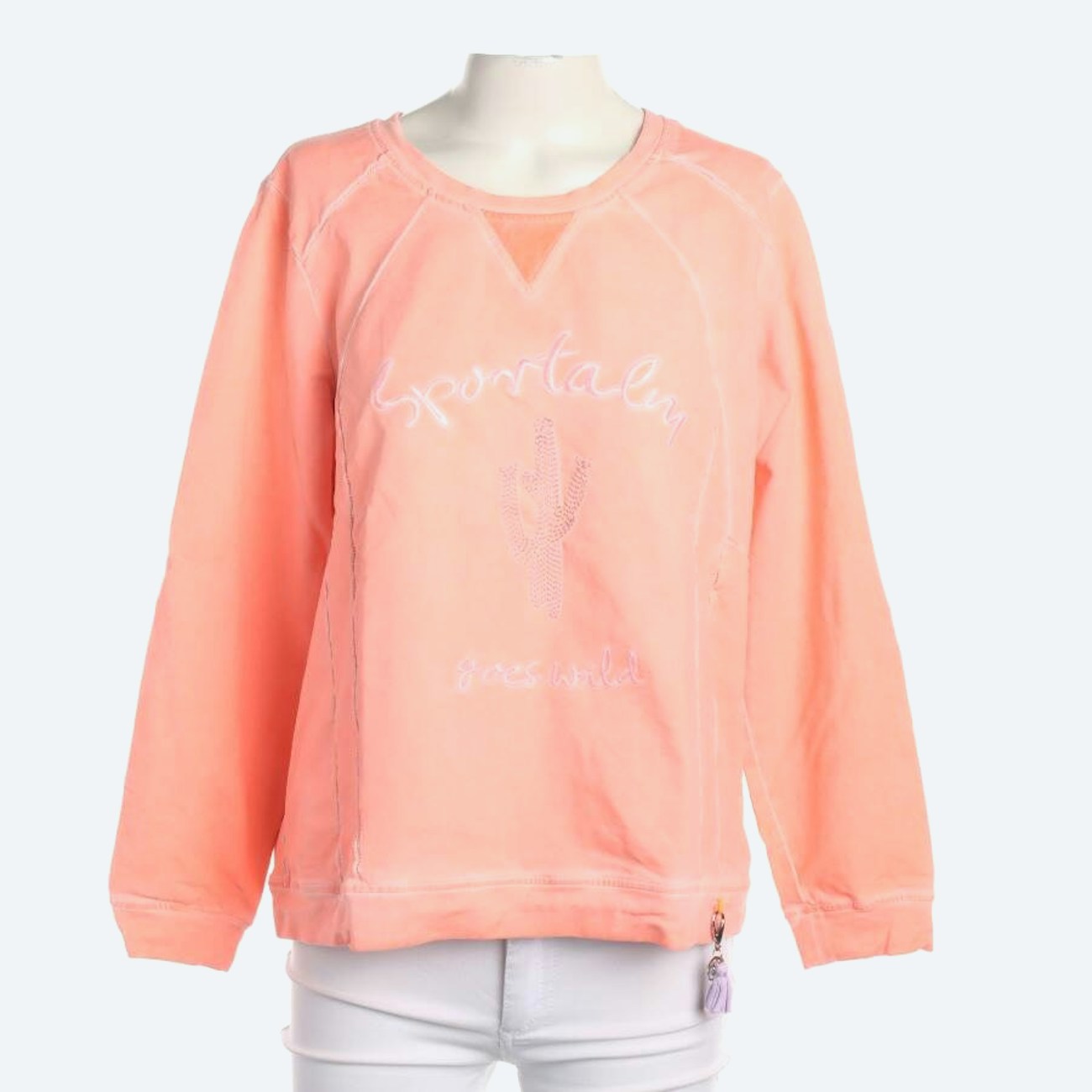 Image 1 of Sweatshirt 42 Neon Orange in color Neon | Vite EnVogue