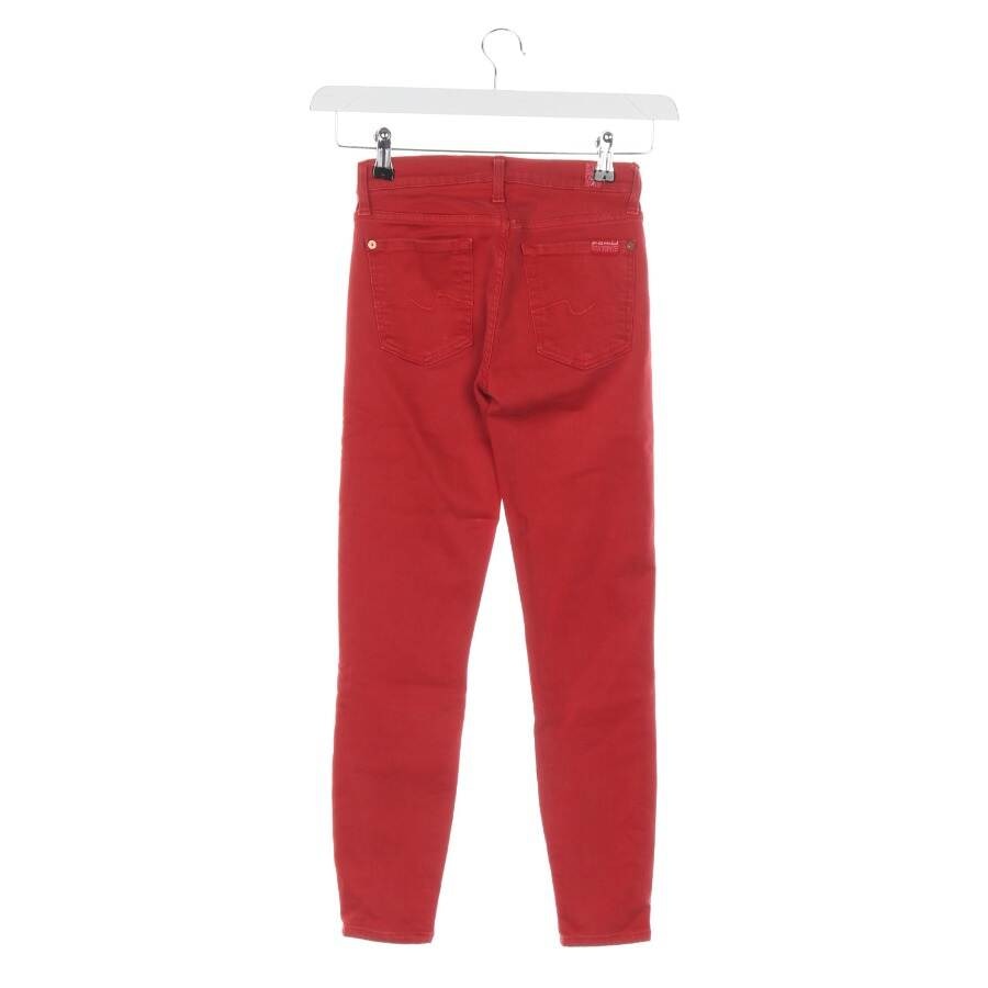 Bild 2 von Jeans Skinny W24 Rot in Farbe Rot | Vite EnVogue