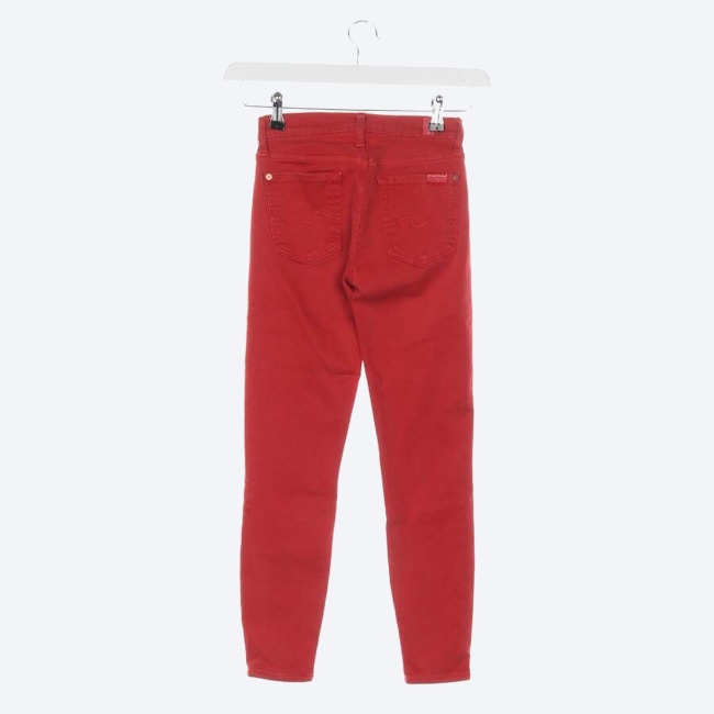 Image 2 of Jeans Skinny W24 Red in color Red | Vite EnVogue