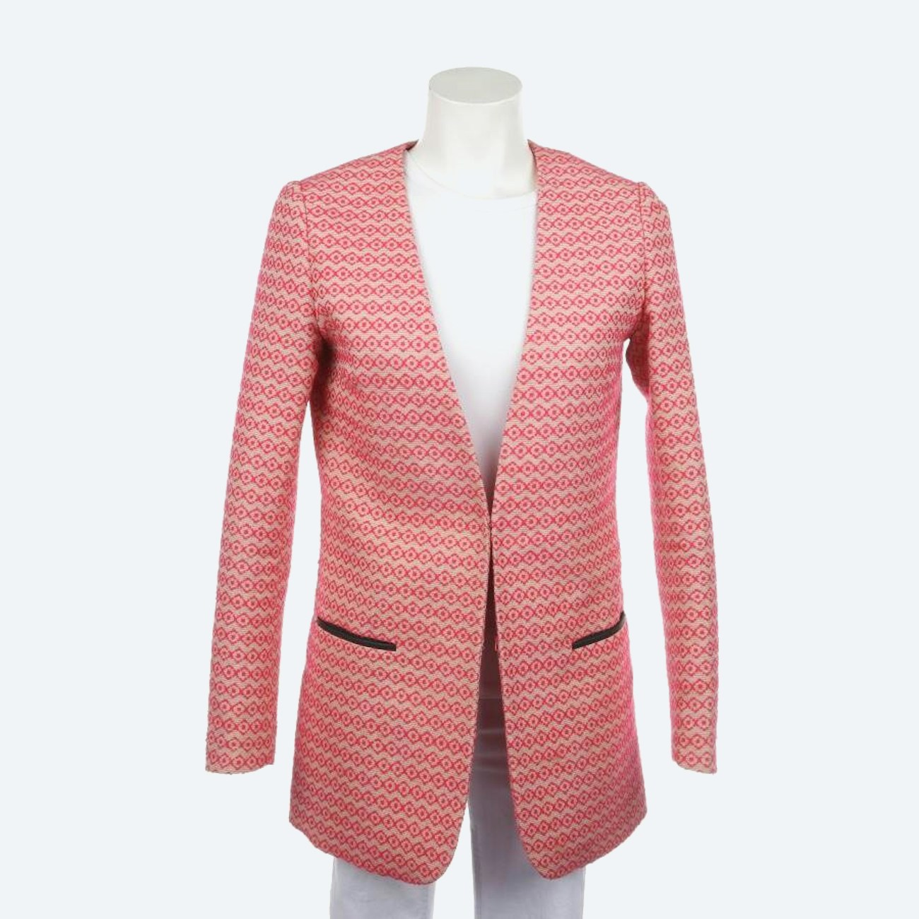 Image 1 of Between-seasons Jacket 36 Pink in color Pink | Vite EnVogue