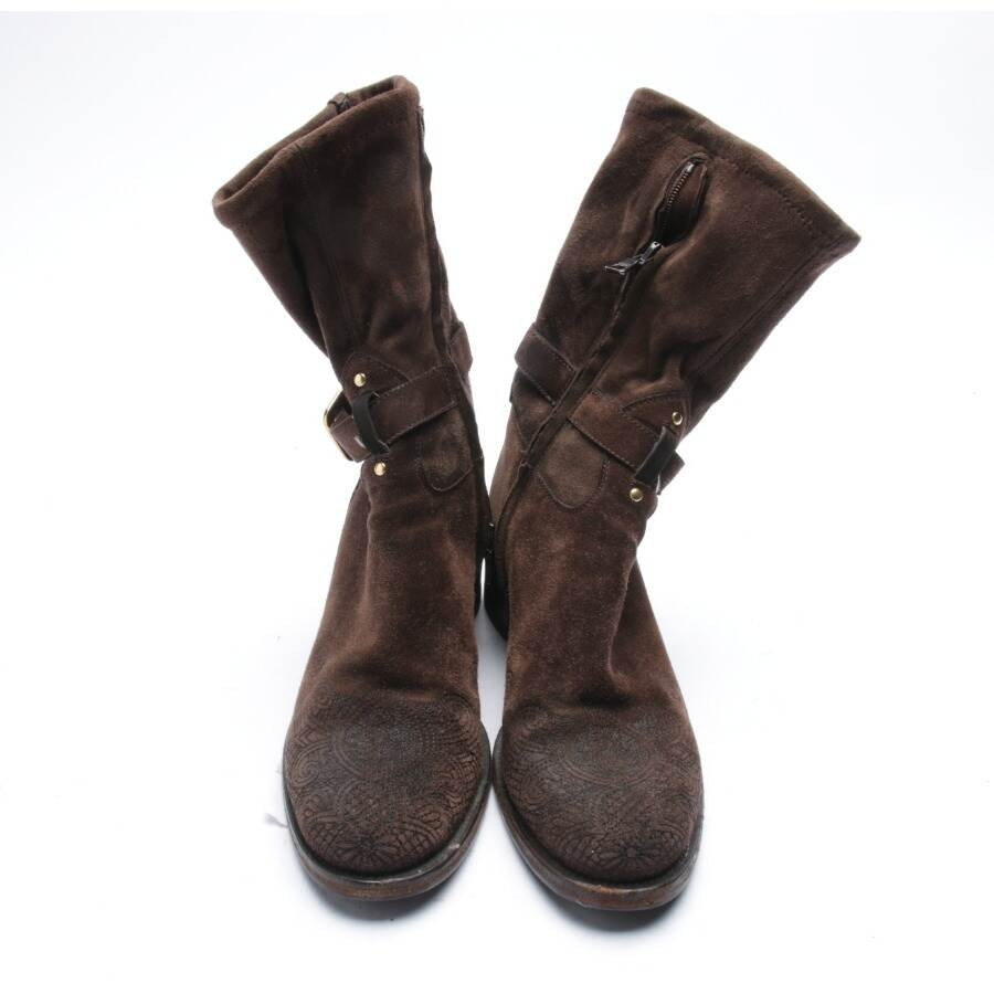 Image 2 of Ankle Boots EUR 35 Brown in color Brown | Vite EnVogue