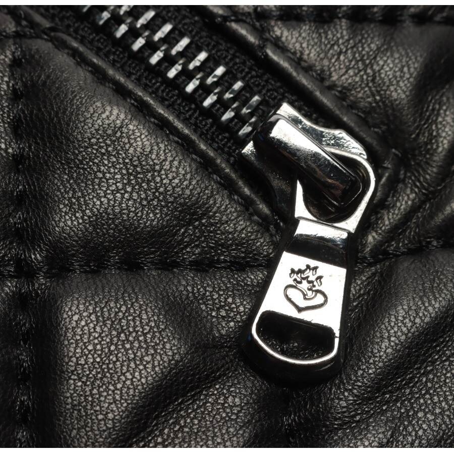 Image 5 of LeatherJacket 38 Black in color Black | Vite EnVogue